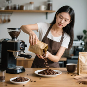 coffee bags with valve