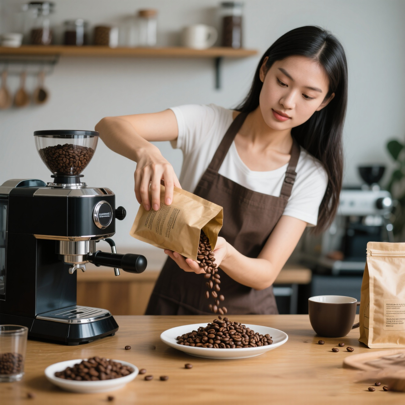 coffee bags with valve