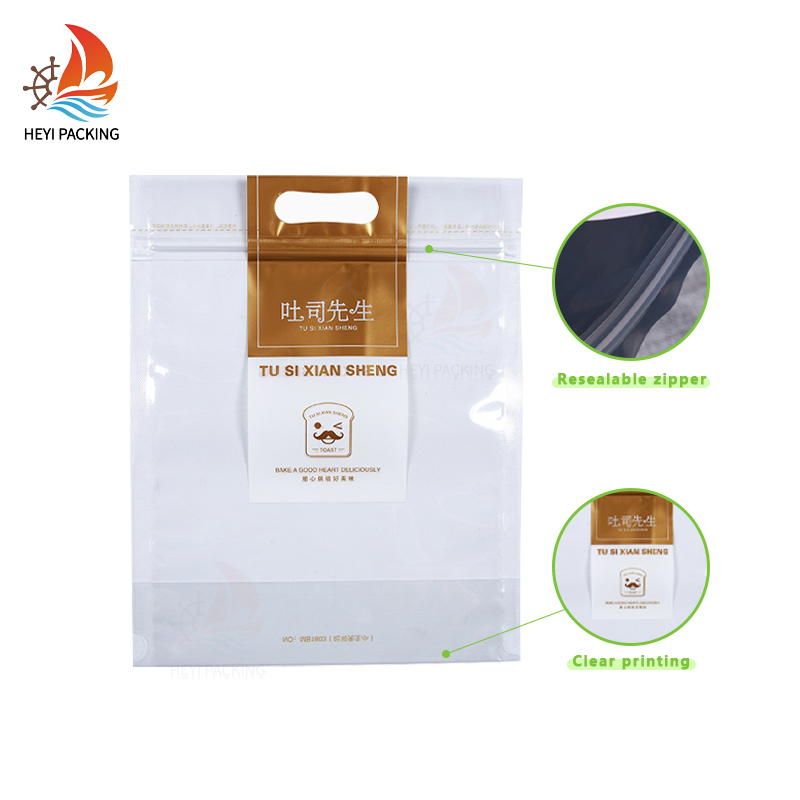 window bread bags with zipper