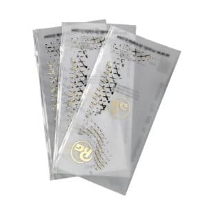 Frosted CPE Zipper Bags for Apparel